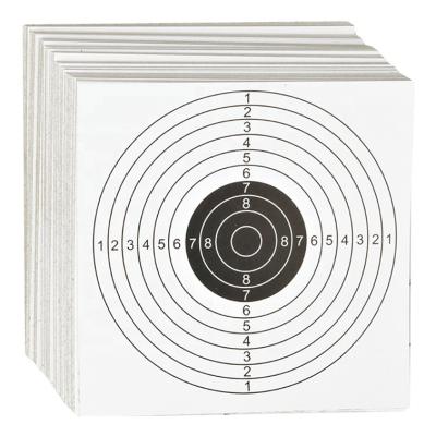 China 100pcs/bag good quality 14*14cm/Airsoft airgun/shooting targets 14*14cm gun practice paper carton for sale