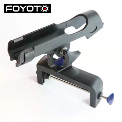 China FOYOTO Stainless Steel Factory Directly Swivel Fishing Bracket Folding Fishing Rod Holder Rack for sale