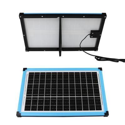 China Small portable rechargeable solar panel 18v solar panel power generation panel 20W 470*300*28mm for sale