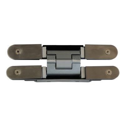 China 180 Degree Adjustable Door Hinge 3d Aluminum Hidden Door Hinges 3D Heavy Duty Hardware for sale