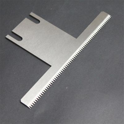 China Package Industry Serrated Blades Packing Machine Knives / Blades Cutter For Food Packaging for sale