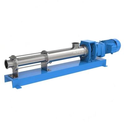 China food & Beverage Plant Food Processing High Pressure Support Open Single Screw Pump for sale