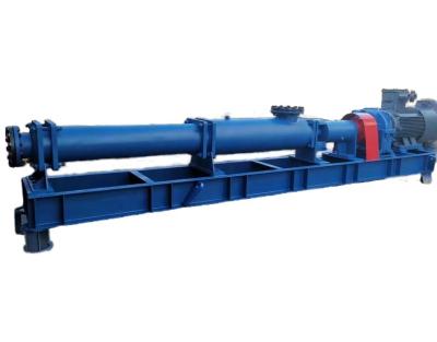 China Sewage system treatment single screw oilfield pump, can be suitable for different oilfield conditions, outlet position pipeline length can be adjusted for sale