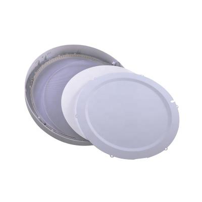 China Modern wholesale home office dimmable smd chip round surface mounted white color led housing panel light 6w 12w 18w 24w for sale