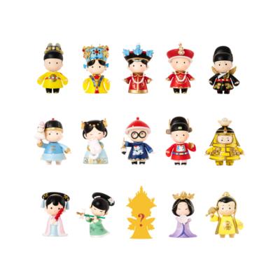 China Blind Molding Custom Star PVC Injection Ornaments Game Tidal Doll Decoraive Box Animation Handmade Toys for sale