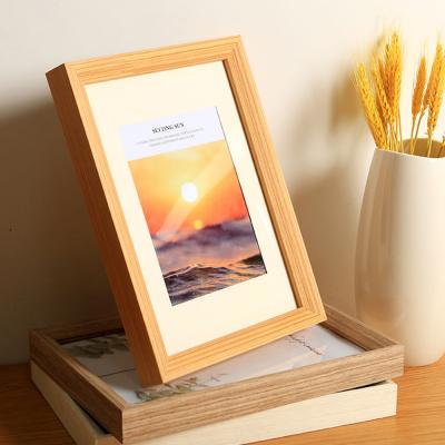 China High Quality Solid Wood Picture Painting Picture Frame Wooden Home Wall Decor Wooden Picture Frame for sale