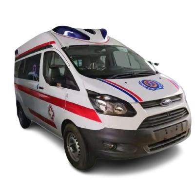China Emergency Vehicle ICU Transit Medical Ambulance with Complete Accesory defibrillator and electrocardiograph for sale