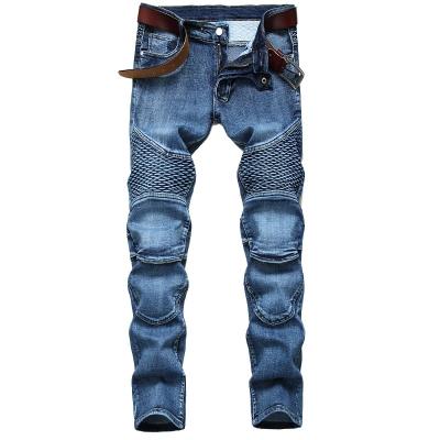 China Breathable 2021 New Style Blue Stretched Jeans For Fashion Men for sale