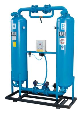 China 0.4 ~ 1.0Mpa Freezed Dried Compressed Air Dryer High Efficiency In Blue Color for sale