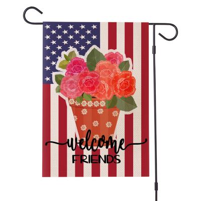 China FLYING Waterproof Canvas Garden Flag, 12