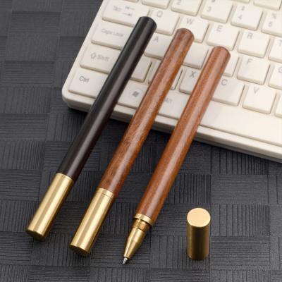 China OU GU Wen Factory Direct Metal Luxury Grain Classic Wood Pen With High Quality for sale