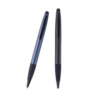 China Popular 2 in 1 Touch Screen Stylus Pen Slim Cheap Personalized Ballpoint Pen With Company Customized Logo Ballpoint Pen for sale