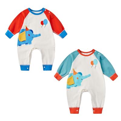 China Lovely Baby Rompers Toddler Clothes Onesie Long Sleeve Jumpsuit Cute Animal Baby Romper for sale