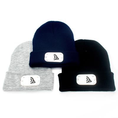 China JOINT winter embroidery logo hot custom OEM brand knitted beanies hat trend for sale