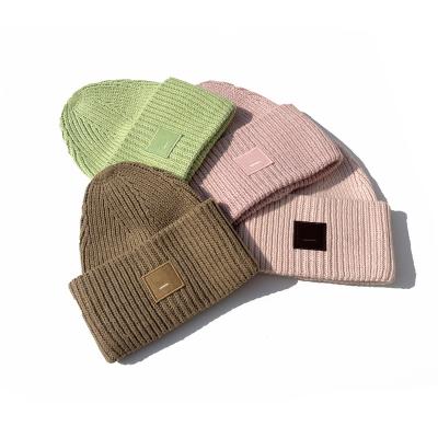 China JOINT Wholesale Custom Embroidered Knit Beanie Hat For Winter/OEM Soft Winter Hats LOGO Embroidery for sale