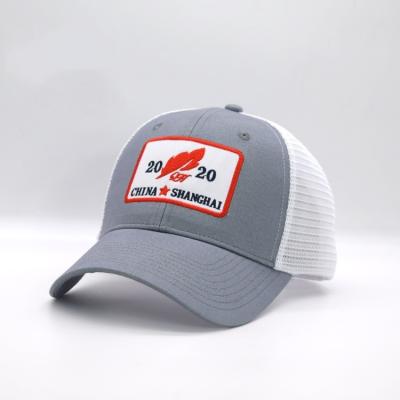 China Mens COMMON 5 Panel Custom Mesh Snap Back Sports Caps 5 Panel Screen Printing Logo Embroidery Trucker Hats for sale