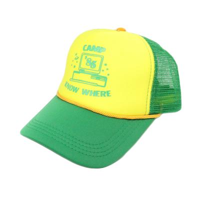 China COMMON Wholesale High Quality 5 Panel Embroidery Logo Mesh Suede Mesh Suede Trucker Hat Custom Made for sale