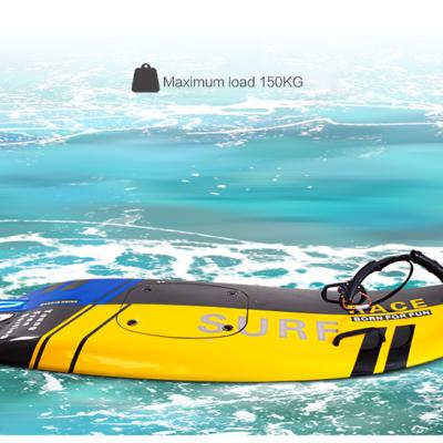 China New Model 12kw 72v 60min Control Handle Jet Surf Board Unisex Wireless Electric Surfboard for sale