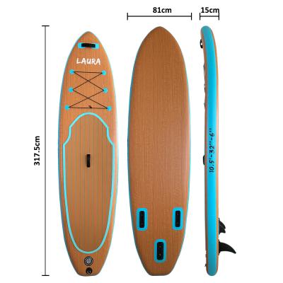 China Sports Water Entertainment Drop Shipping SUP Inflatable Paddle Board High Quality Water Stand Up Paddle Surf for sale