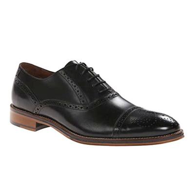 China Original Formal Men's Oxford Genuine Leather Office Shoes Round Mens for sale