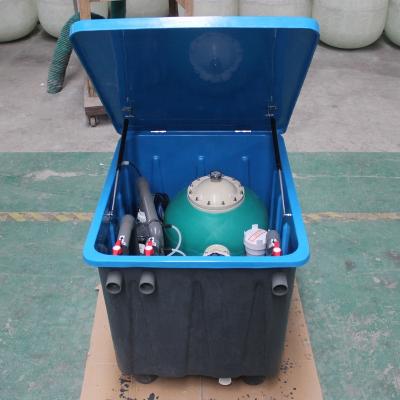 China Underground Swimming Pool Pool Filter Filtration Combine Filter Machine For Swimming Pool for sale