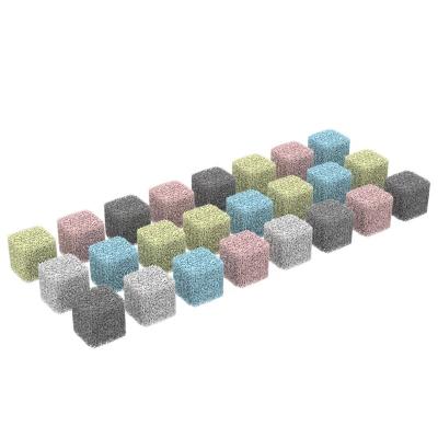 China Viable Filter Media Aquarium Filter Media Bio Bacteria Grow Brick Cube Brick For Aquarium Filter for sale