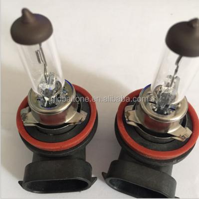 China Automotive Industry Car Spare Parts Auto Headlight Halogen Bulbs H8 H9 H10 H11 H12 H13 12V 55W for sale