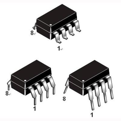 China Line Receivers Pulse Transformer Replacement Transistor Replacement Transistor High Speed ​​6N135 Single Channel Dual Channel 6N136 HCPL-2530 HCPL-2531 Optical Couplers for sale