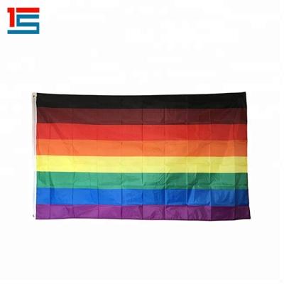 China New 8 FLYING Stripes Lesbian Bisexuals Swap Pride Rainbow Flag Gay for sale