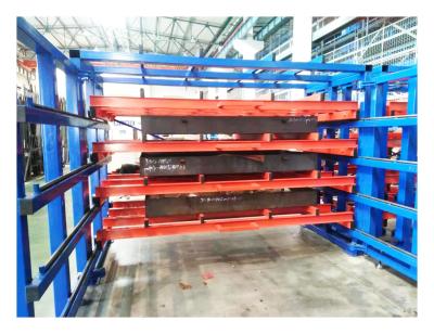 China Manual Type Steel Plate Storage Racking Steel Sheet Storage Corrosion Protection Drive Multi-Drawer Shelf for sale