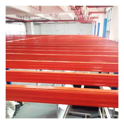 China Corrosion Protection Double High Load Capacity Metal Steel Structure Warehouse Mezzanine Floor Racking for sale