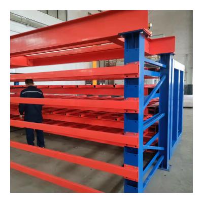 China Corrosion Protection Warehouse Racking Plate Rack Heavy Metal Material System Pallet Drawer Electric Type Racking for sale