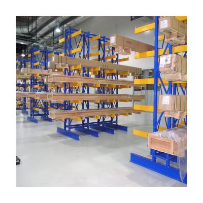 China Corrosion Protection 200-400 KG/arm Industrial Cantilever Rack Pipe Shelving Rack Cantilever Rack for sale