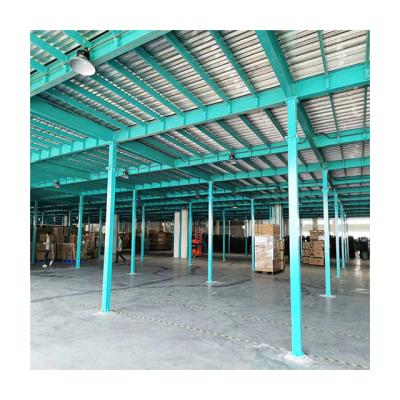 China Corrosion Protection Design Warehouse Office Steel Q235B Multi Level Mezzanine Flooring Racking Systems for sale