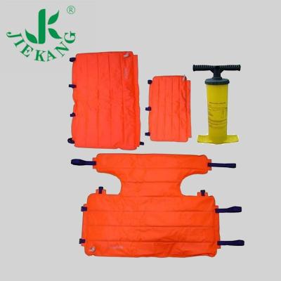 China Hot Selling Portable Durable Fracture Modren Hospital Rescue Vacuum Inflatable First Aid Splint Set For Body for sale