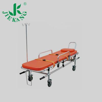 China Factory Direct Sale Modern Customized Aluminum Alloy High Quality Medical Rescue Ambulance Trolley Low Stretcher for sale