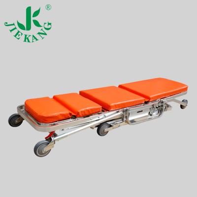 China Rescue Rescue New Design Hospital Aluminum Alloy Trolley Ambulance Surgical Stretcher for sale