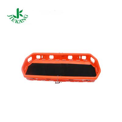 China New Design Portable Aluminum Alloy Metal Rescue Basket Durable Best Selling Red Detachable Stretcher for sale