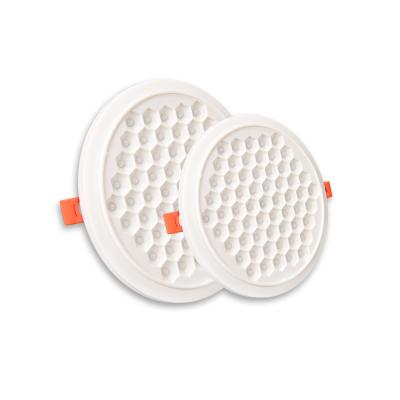 China New high quality modern hotselling 20W honeycomb adjustable cutoff height embedded patch led panel light for sale