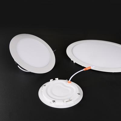 China Small Modern Aluminum Thin Surface Recessed Mounted Frameless Lamps 3W 6W 9W 12W 24W 18W Ceiling Led Light Panel for sale