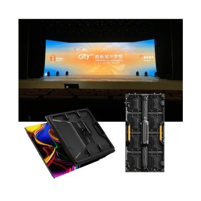 China Led Rental Screen Outdoor P2.9 500x500mm Giant Stage Background LED Video Wall Seamless Splicing Rental Led Screen for sale