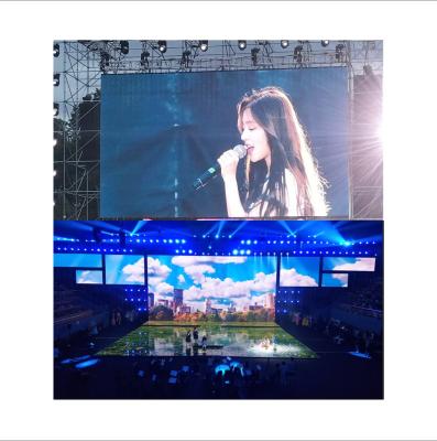 China Mobile Led Screen Rental Full Color P3.91 Cube LED Screen For Concert Stage Background Video Wall for sale