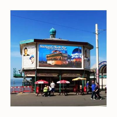 China P6 Smd Outdoor Advertising LED-billboards 250 mm*250 mm Voor vaste installatie Te koop