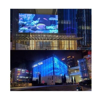 China LED Transparent Video Wall P6 SMD Indoor/Outdoor Display with CE ROHS FCC Certificate for sale