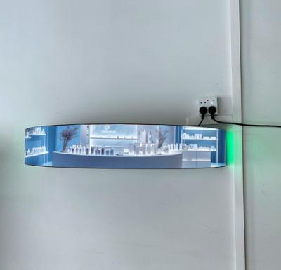 China LED Sign Board For Welcome Displays , Exhibitions Semicircle LED Signage A003 for sale