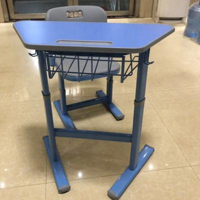 China Cheap Price Modern And Hot Selling School Furniture Irregular Shape Student Desk And Chair for sale