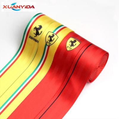 China Classic Hot Sale Wear Fire Resistance Polyester 2 Point Car Seat Safety Belts For Ferrari for sale