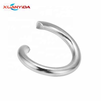 China Custom Silver Plated Iron Plated Toy Doll Key Chain Rings for sale