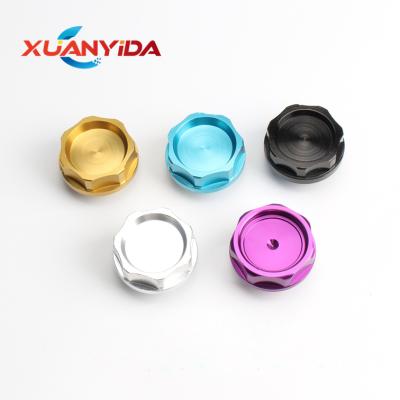 China Best-selling car accessories environmental friendly auto oil filler cap anodized aluminum tank cover motor oil cap for sale for sale