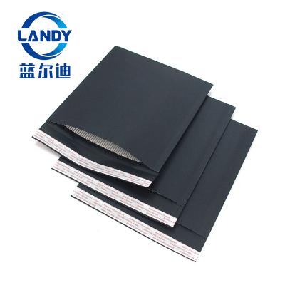 China Luxuray Padded Mailing Mailing Envelope Bags Custom Logo Coating Matte Long 130mm Pouch/Wallet White for sale